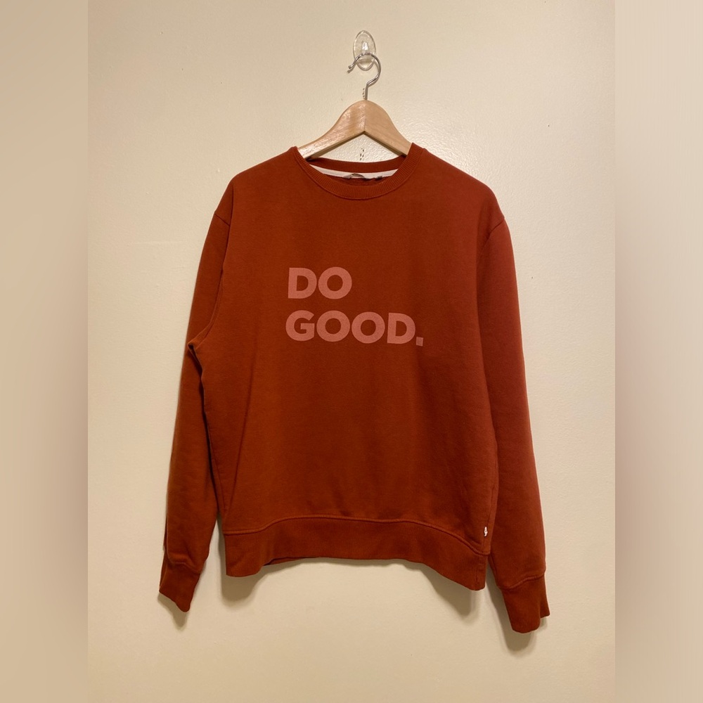cotopaxi Rust Orange Crewneck Sweatshirt . Size S